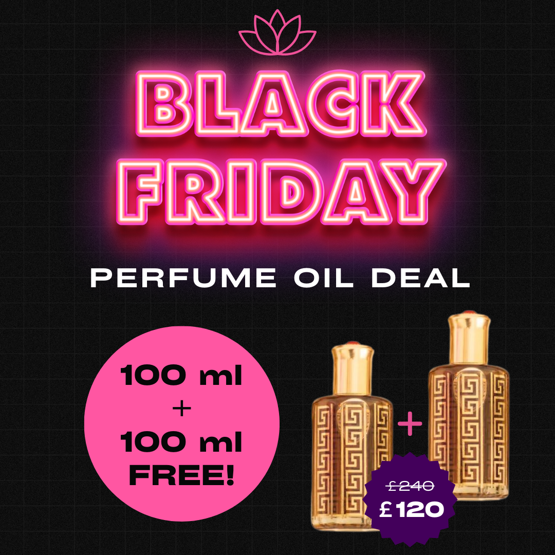 BLACK FRIDAY PERFUME OIL DEAL - 100ml